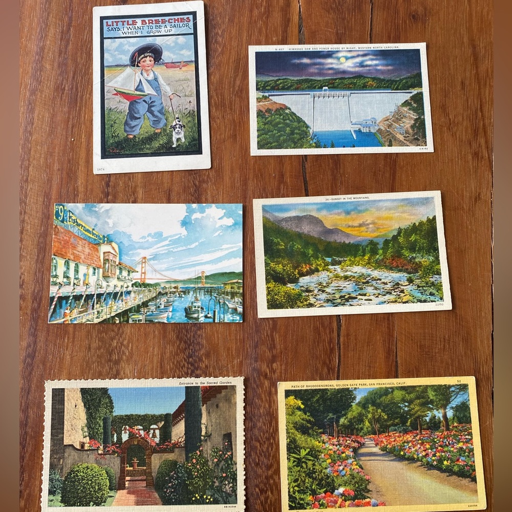 Vintage Lot of  Greeting Cards / Post Cards
